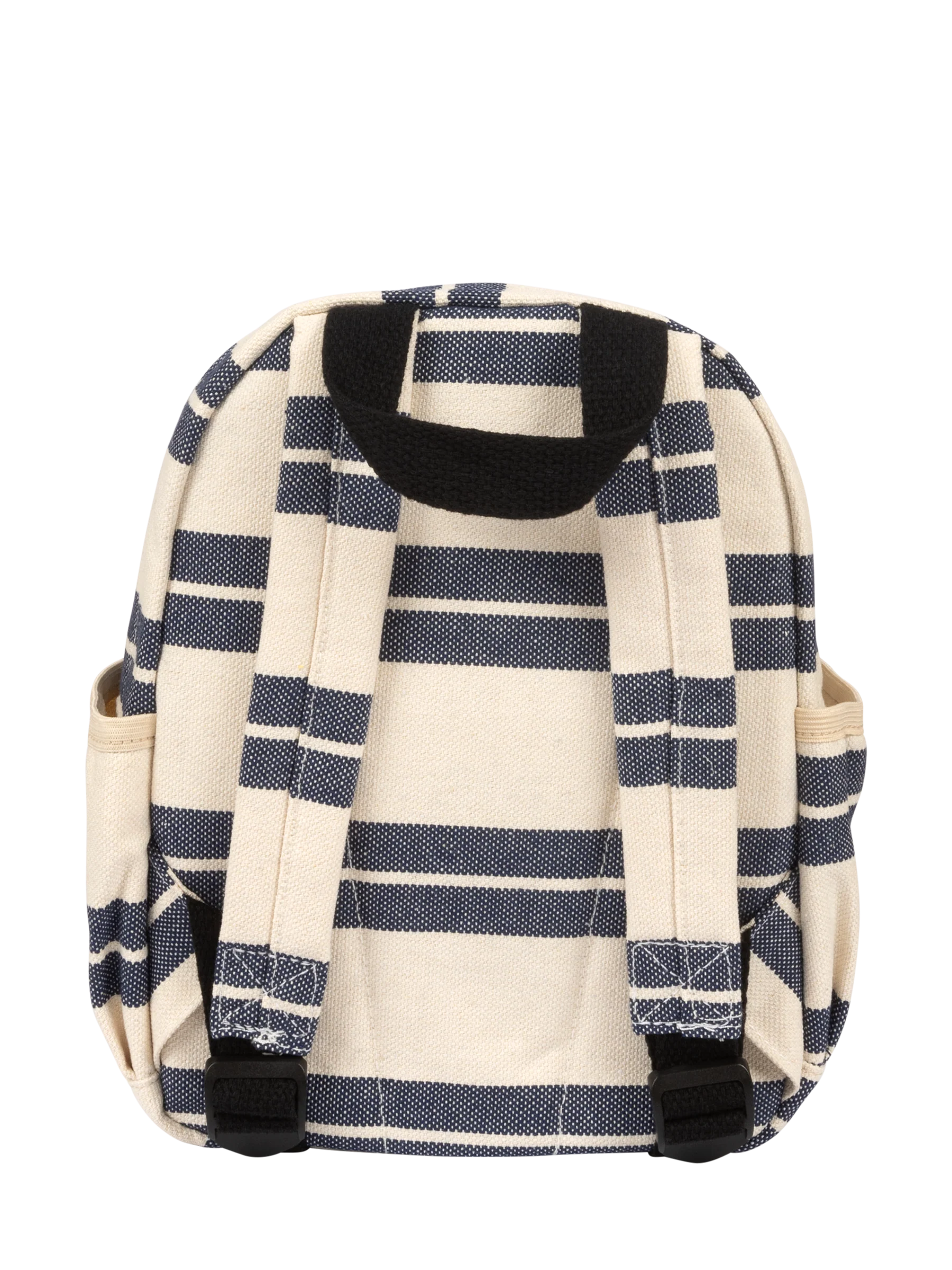 Backpack (Navy Striped Canvas) - Image 4