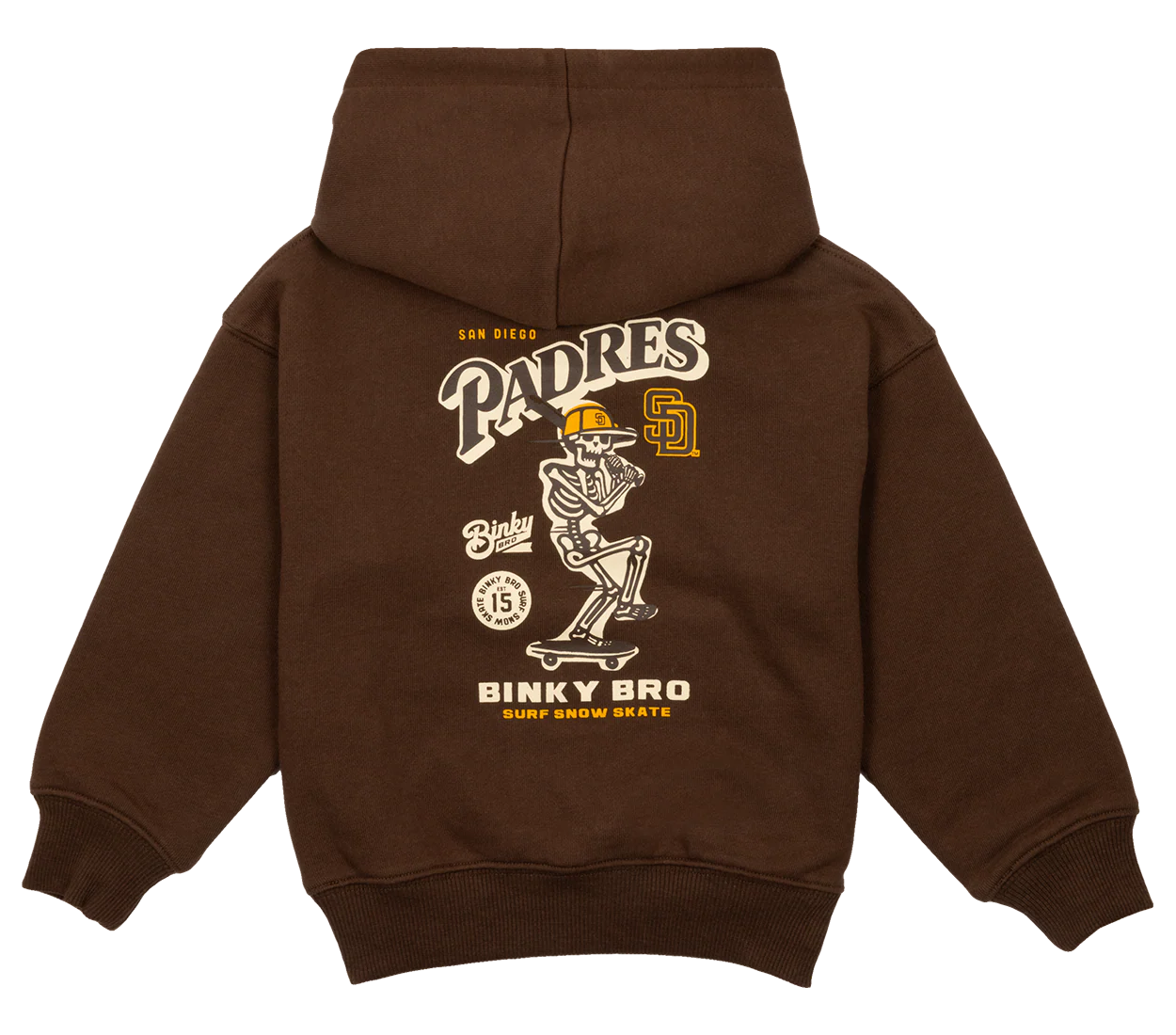 Padres Skelly Hood Brown