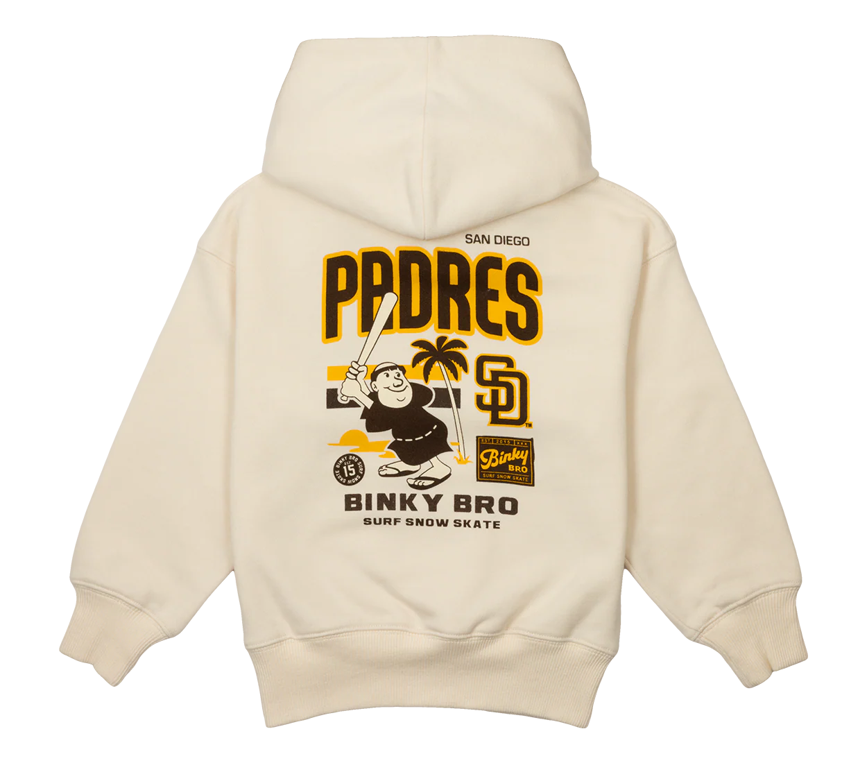 Padres Friar Hoodie Bone